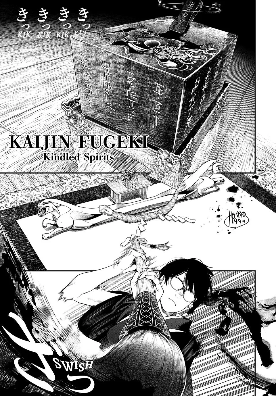 Kaijin Fugeki: Kindled Spirits Chapter 26 – Page 1