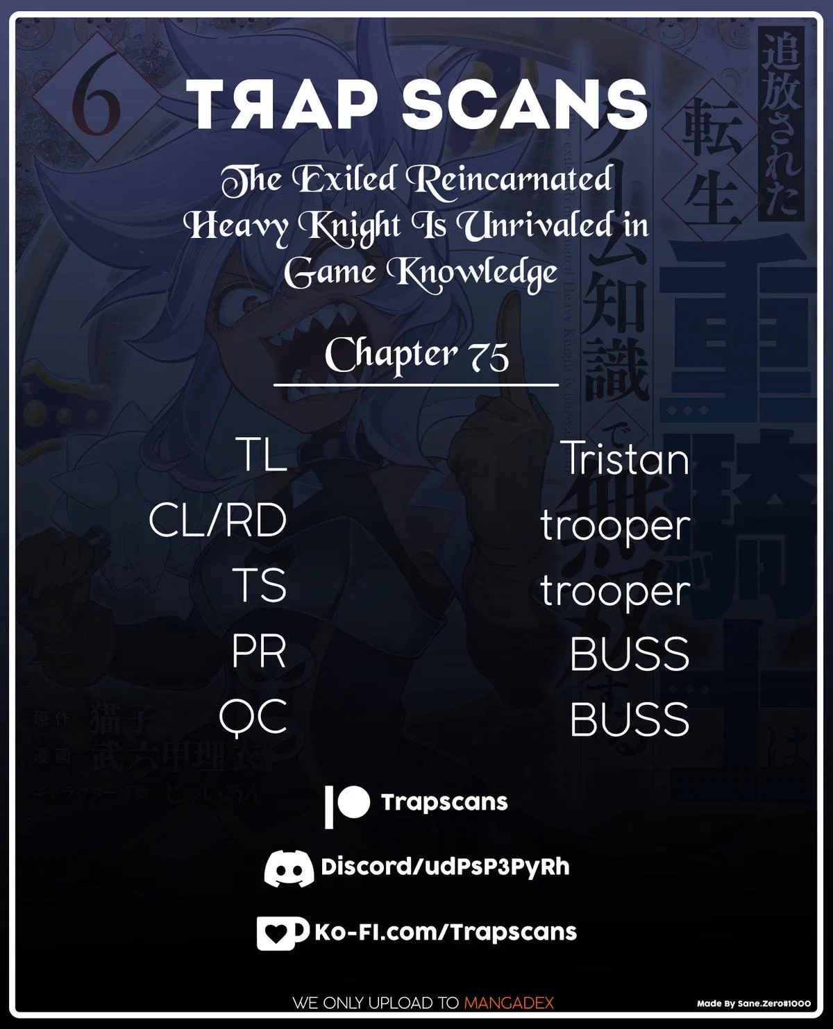 Anime – The Exiled Heavy Knight Knows How to Game the System Chapter 75 – Page 1