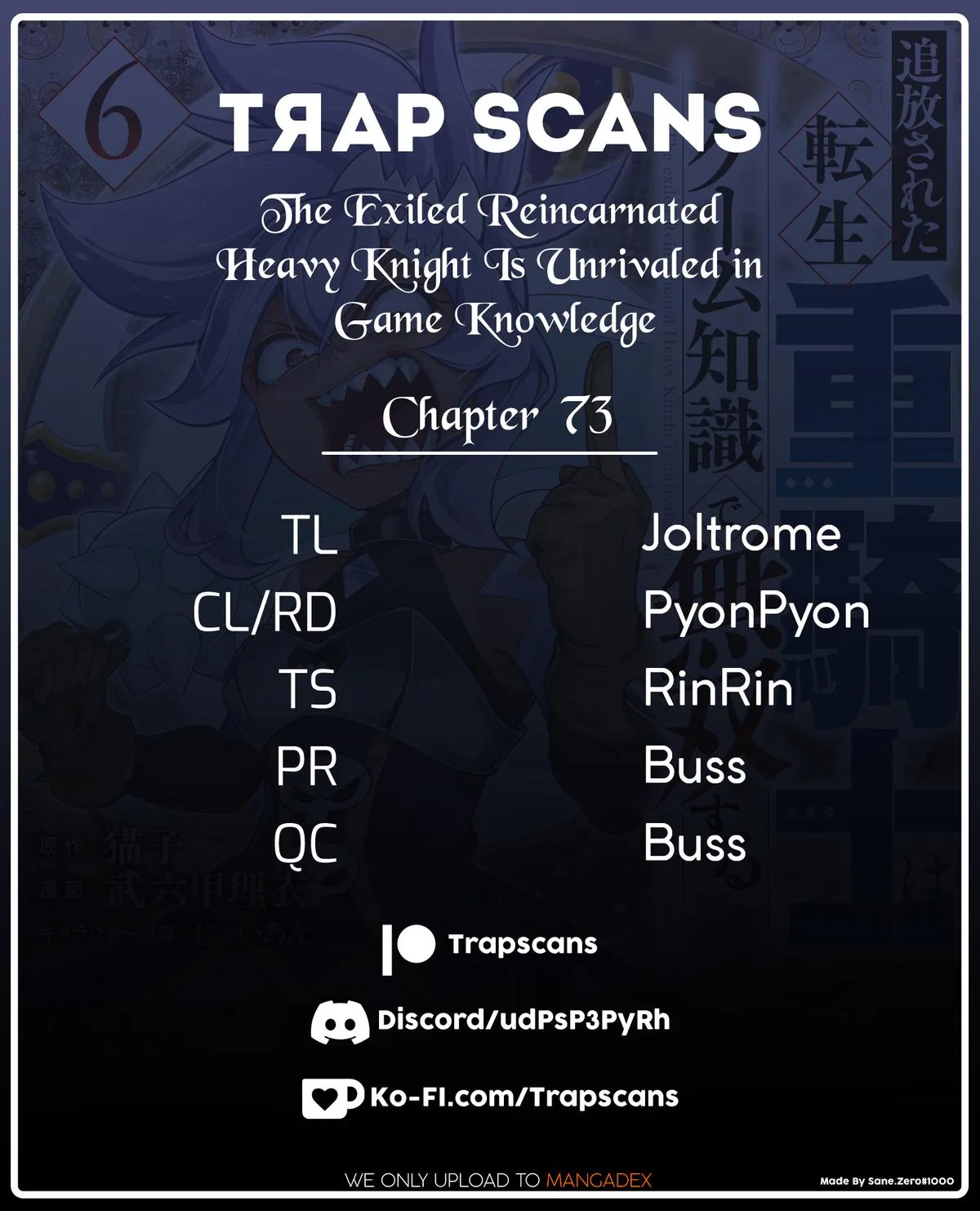 Anime – The Exiled Heavy Knight Knows How to Game the System Chapter 73 – Page 1