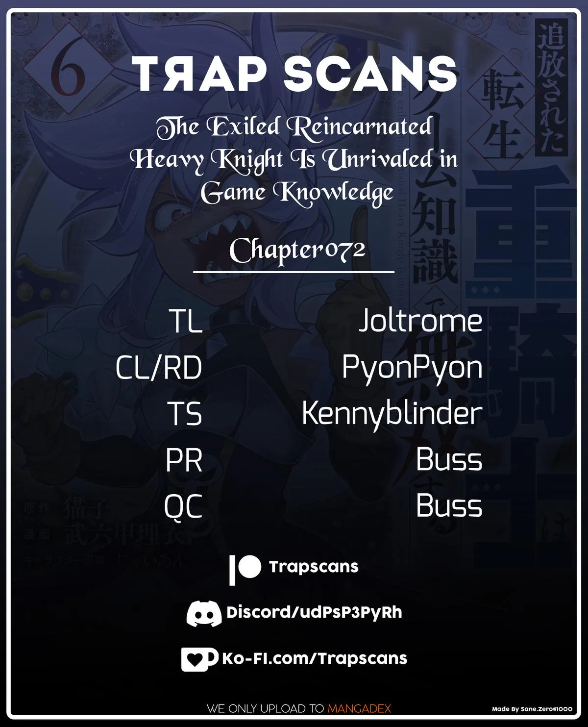 Anime – The Exiled Heavy Knight Knows How to Game the System Chapter 72 – Page 1
