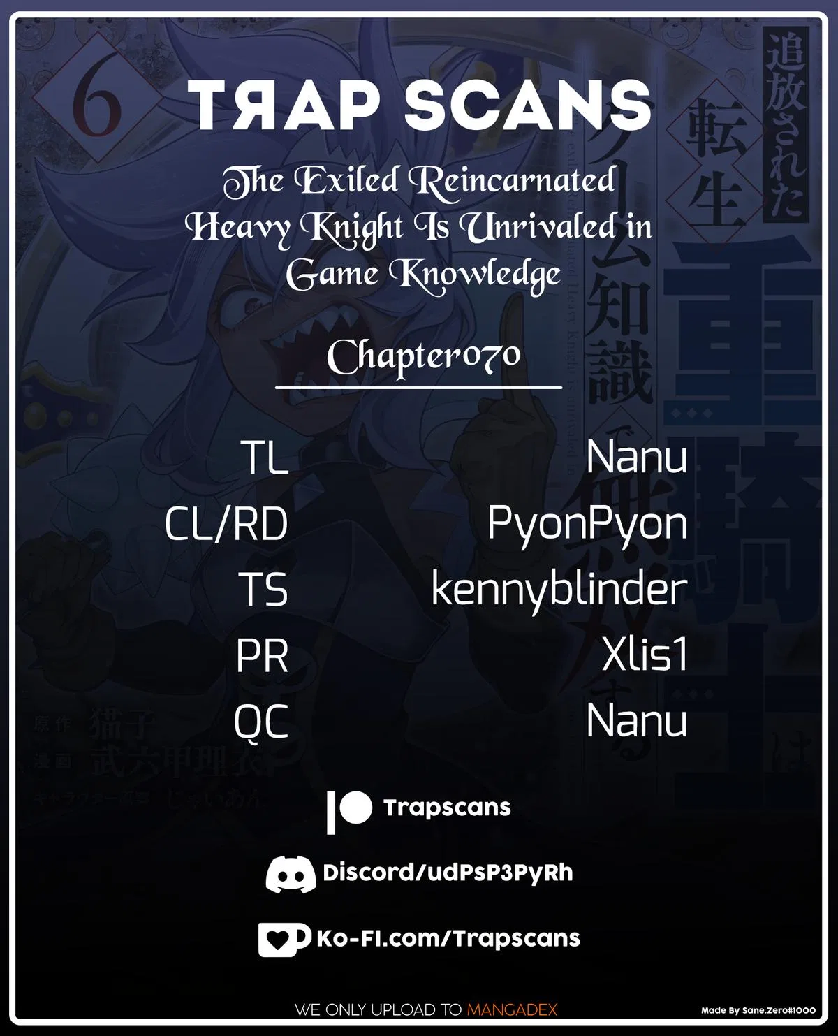 Anime – The Exiled Heavy Knight Knows How to Game the System Chapter 70 – Page 1