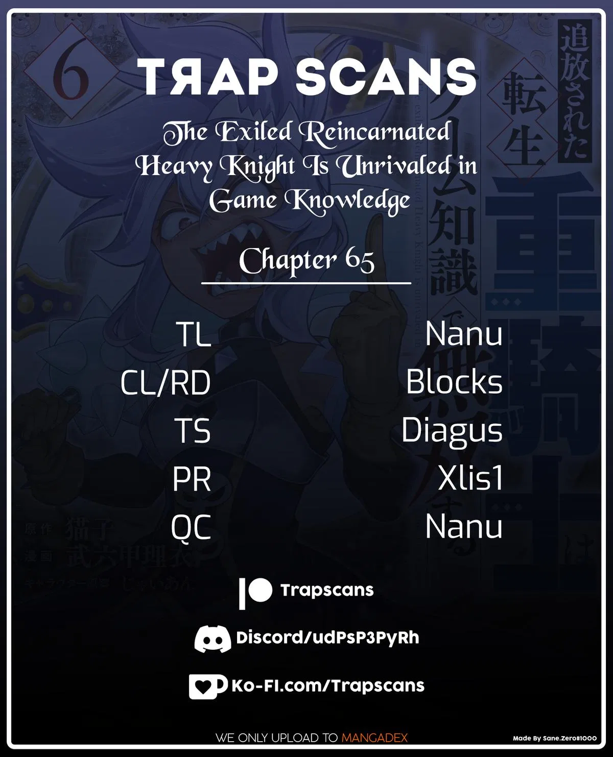 Anime – The Exiled Heavy Knight Knows How to Game the System Chapter 65 – Page 1