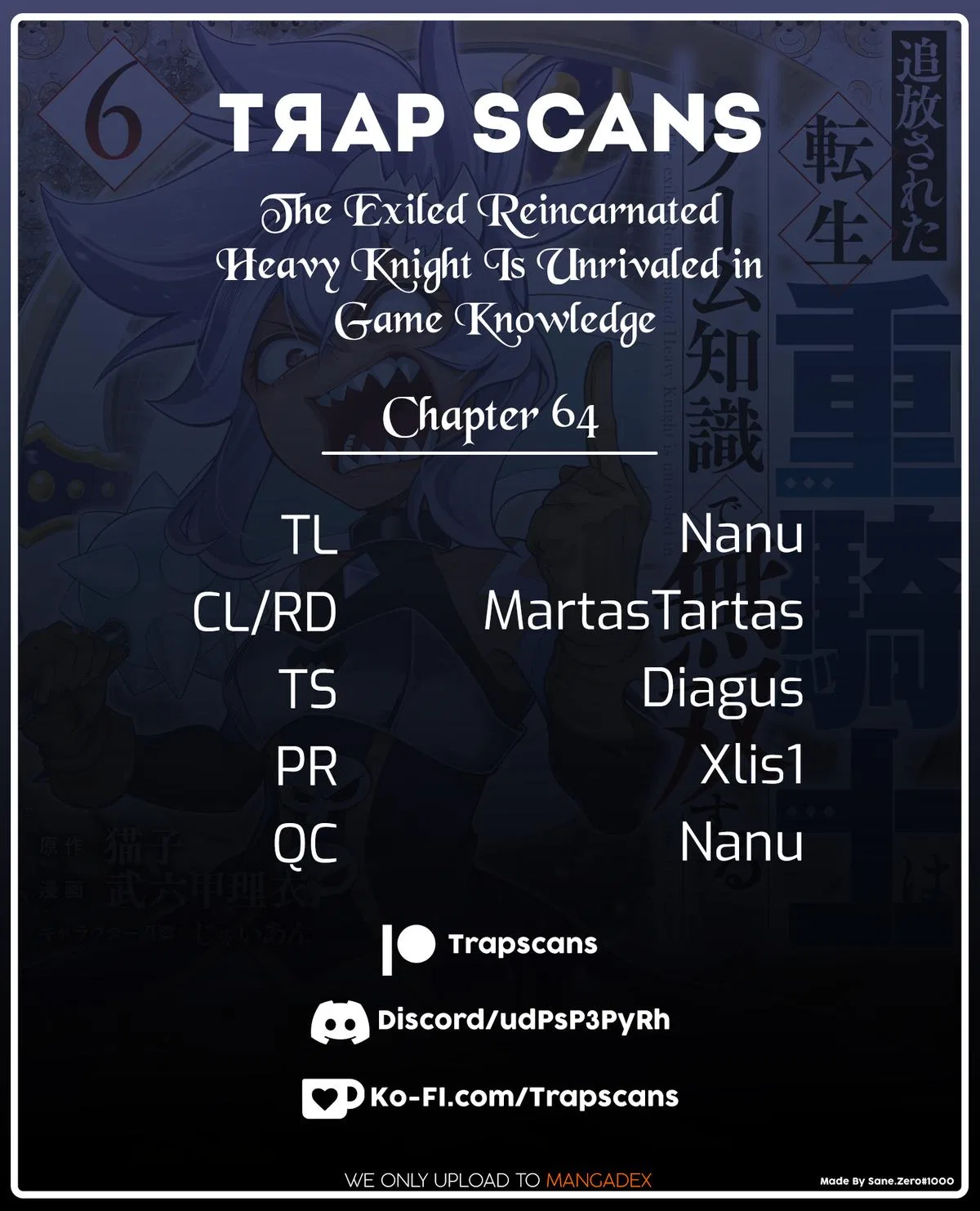 Anime – The Exiled Heavy Knight Knows How to Game the System Chapter 64 – Page 1