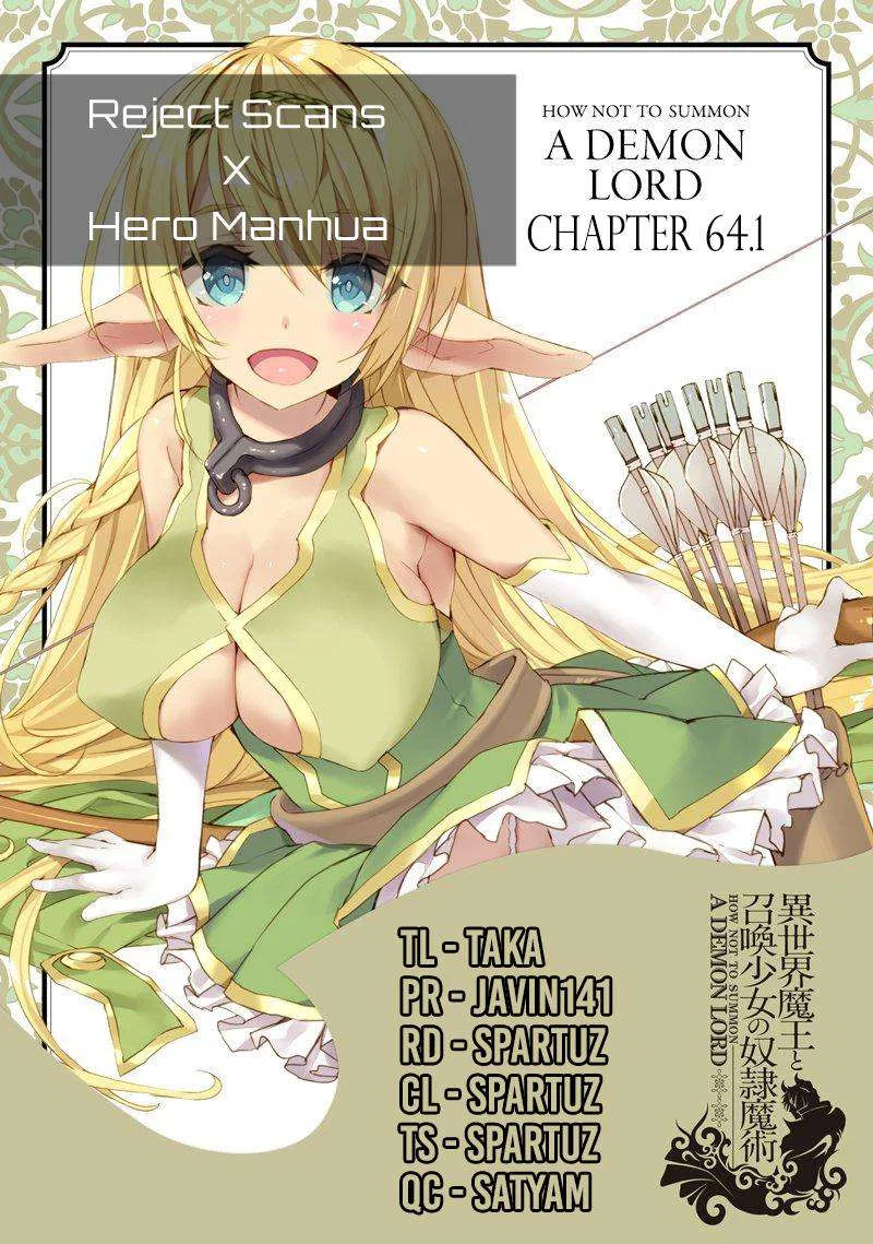 Isekai Maou To Shoukan Shoujo Dorei Majutsu Chapter 64.099 – Page 1