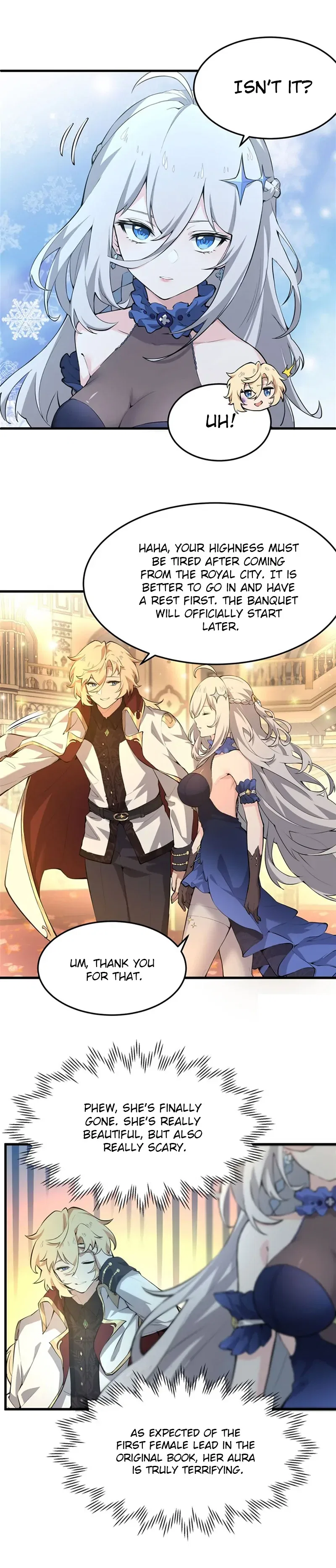 The Yellow-haired Villain in Female Main Character’s Novel wants Happiness Chapter 5 – Page 10
