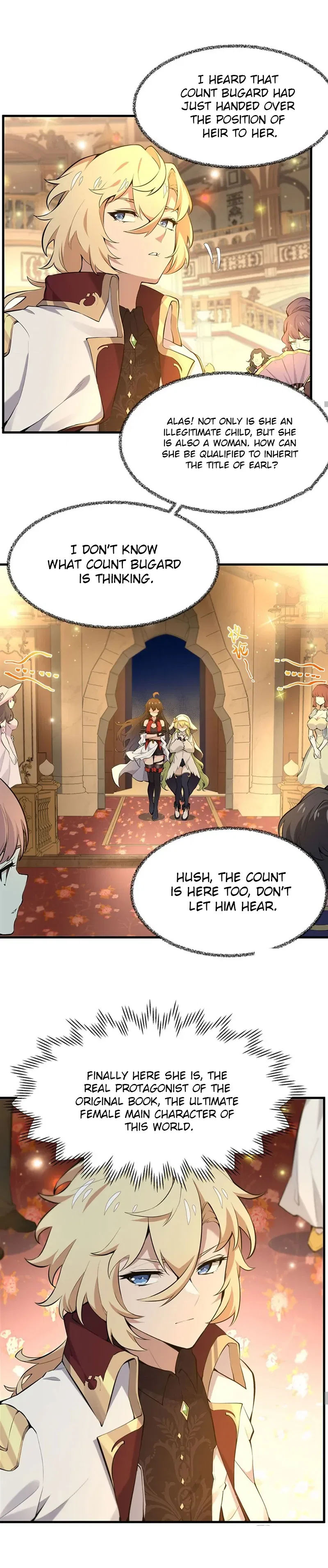 The Yellow-haired Villain in Female Main Character’s Novel wants Happiness Chapter 5 – Page 12