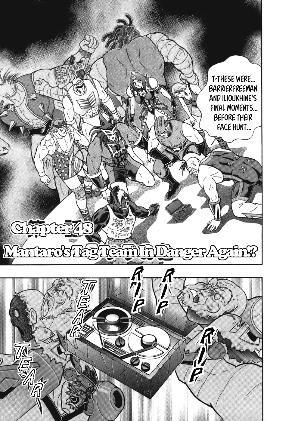 Kinnikuman II-Sei: Ultimate Chojin Tag Arc Chapter 48 – Page 1