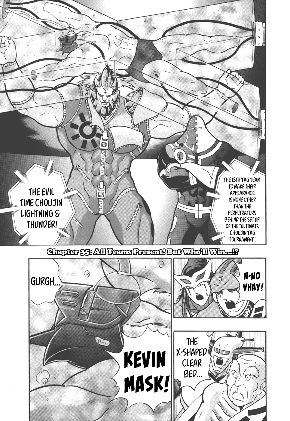 Kinnikuman II-Sei: Ultimate Chojin Tag Arc Chapter 35 – Page 1