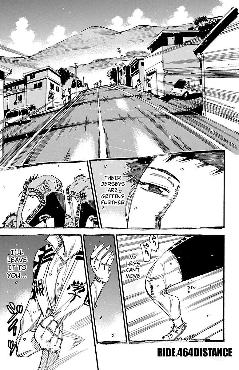 Yowamushi Pedal Chapter 464 – Page 1
