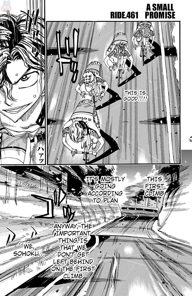 Yowamushi Pedal Chapter 461 – Page 1