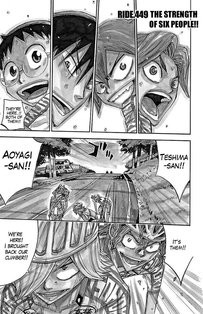 Yowamushi Pedal Chapter 449 – Page 1