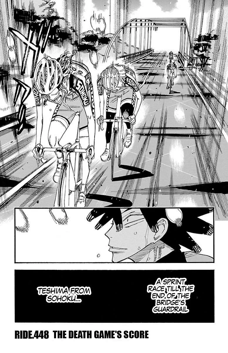 Yowamushi Pedal Chapter 448 – Page 1
