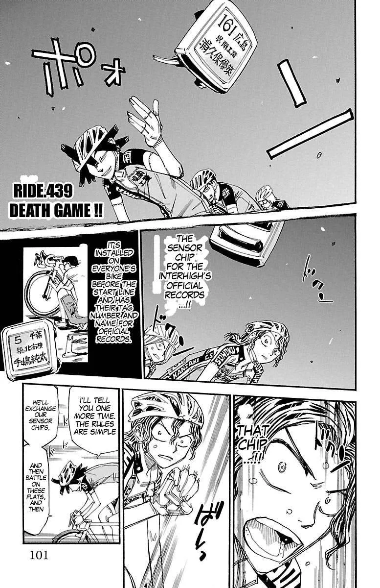 Yowamushi Pedal Chapter 439 – Page 1