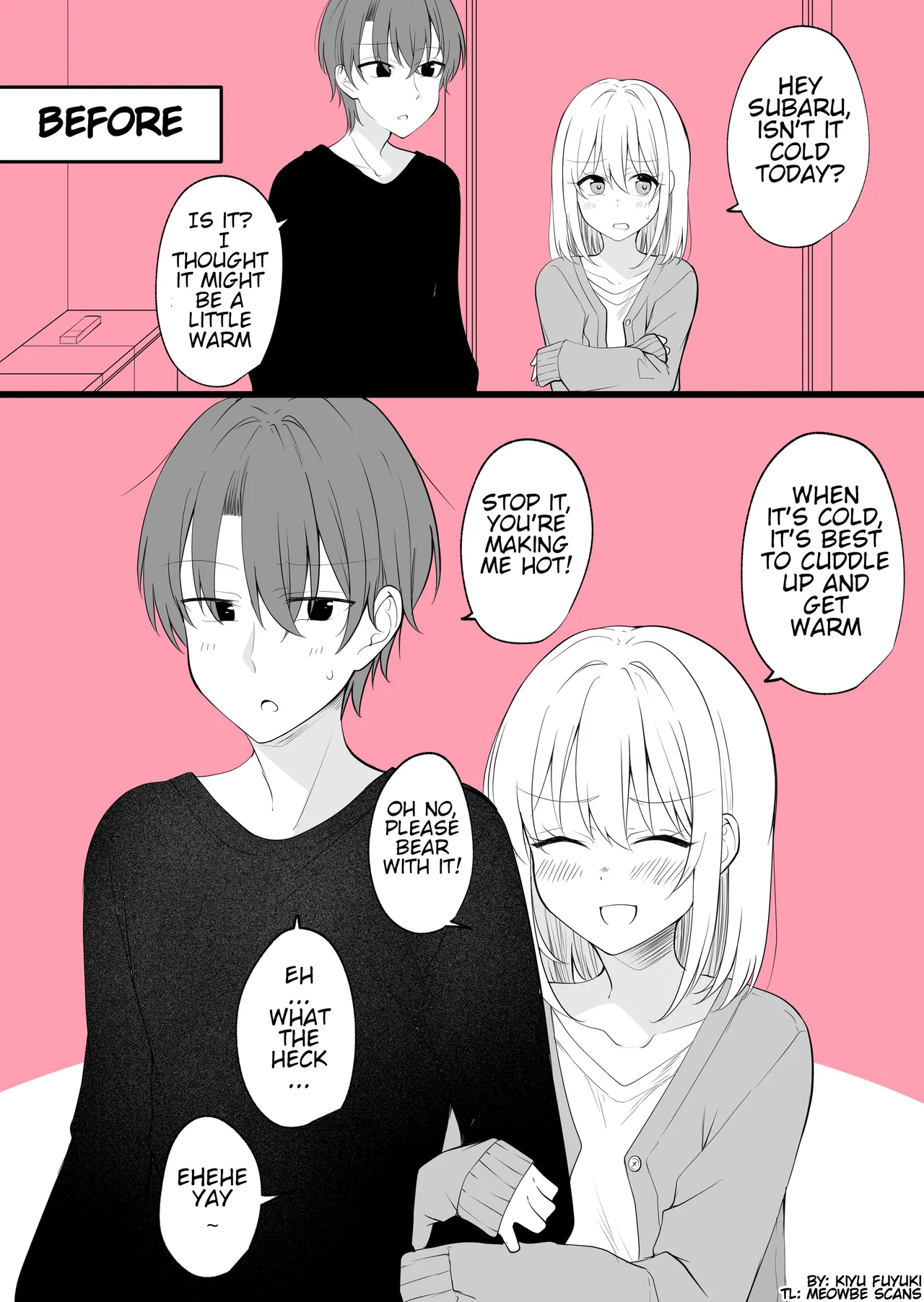 Aru Hi Kareshi ga Onnanoko ni Natteshimatta Couple no Nichijou Chapter 51 – Page 1