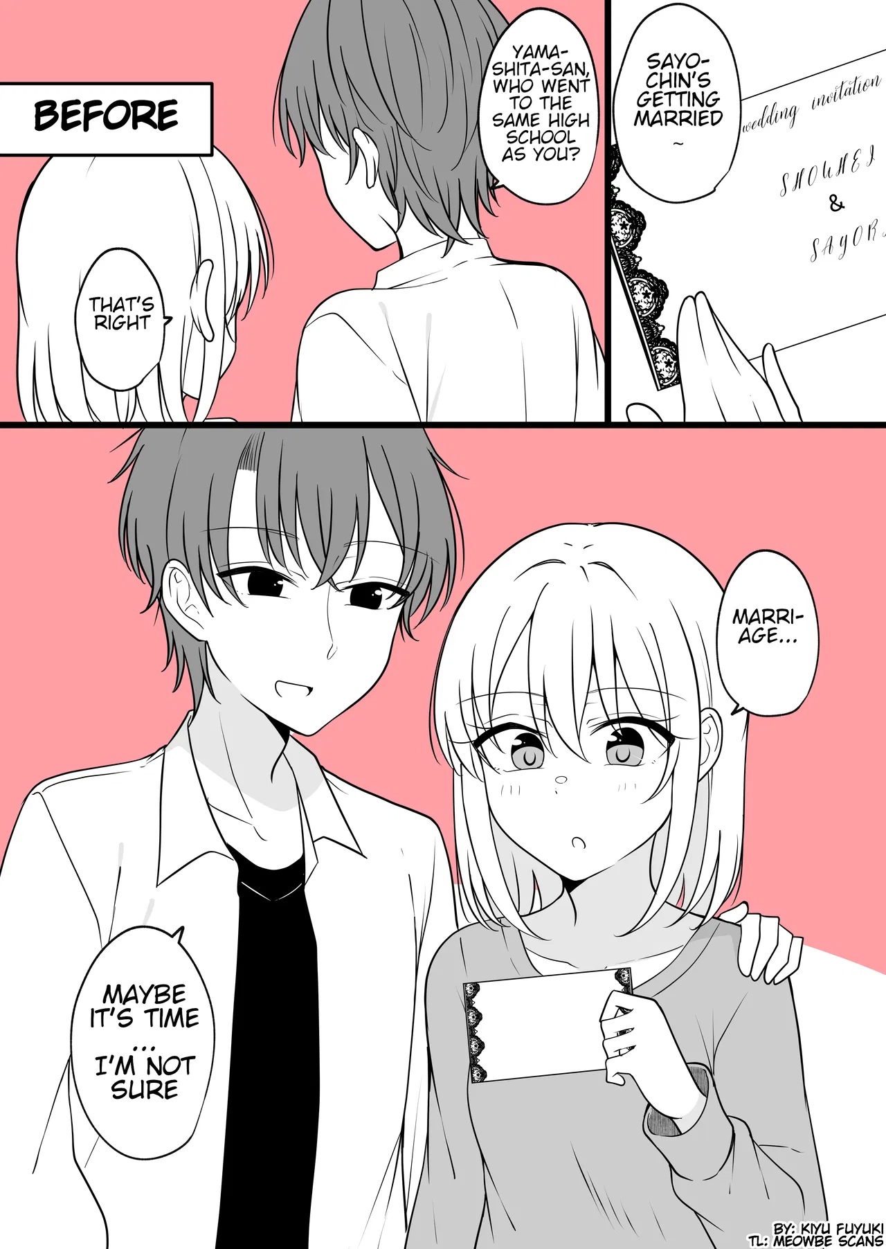 Aru Hi Kareshi ga Onnanoko ni Natteshimatta Couple no Nichijou Chapter 50 – Page 1