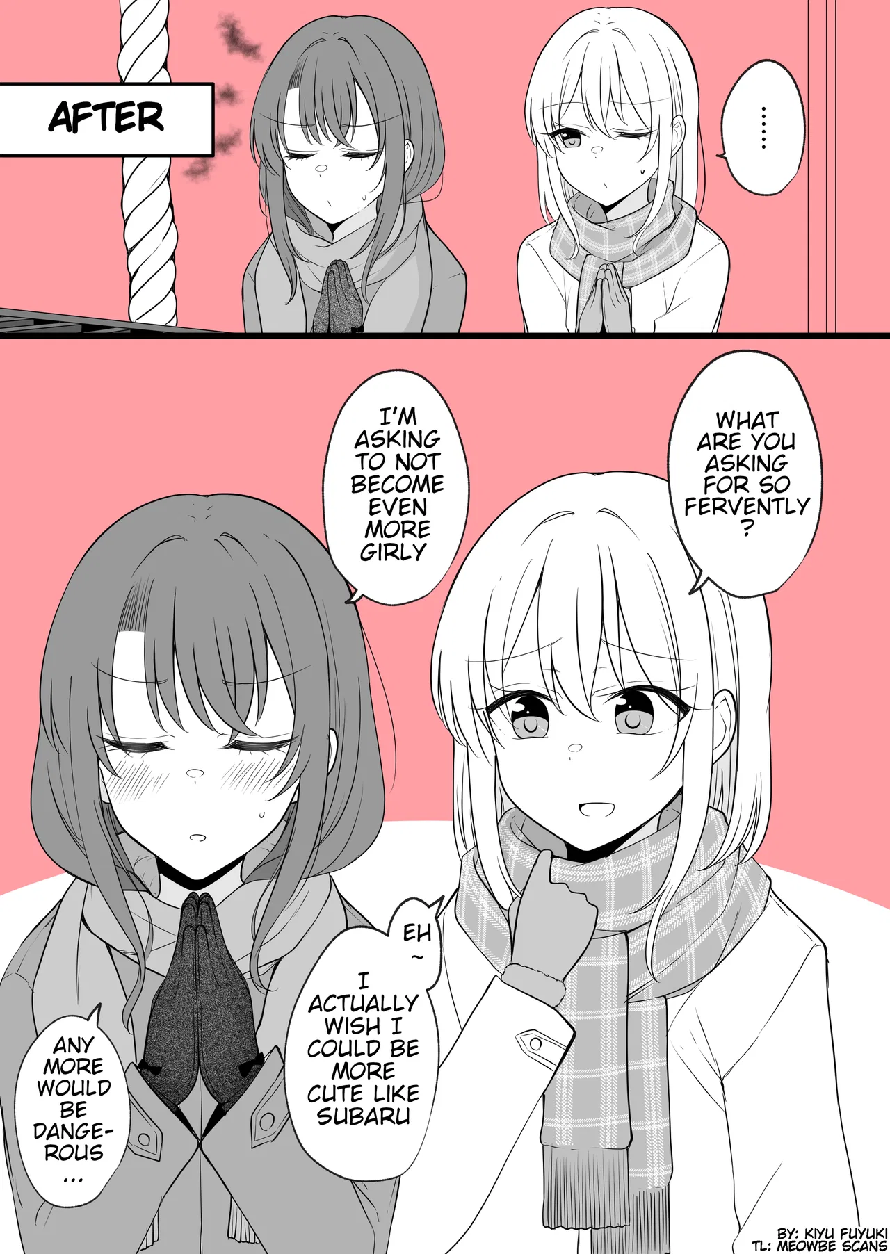 Aru Hi Kareshi ga Onnanoko ni Natteshimatta Couple no Nichijou Chapter 47 – Page 2