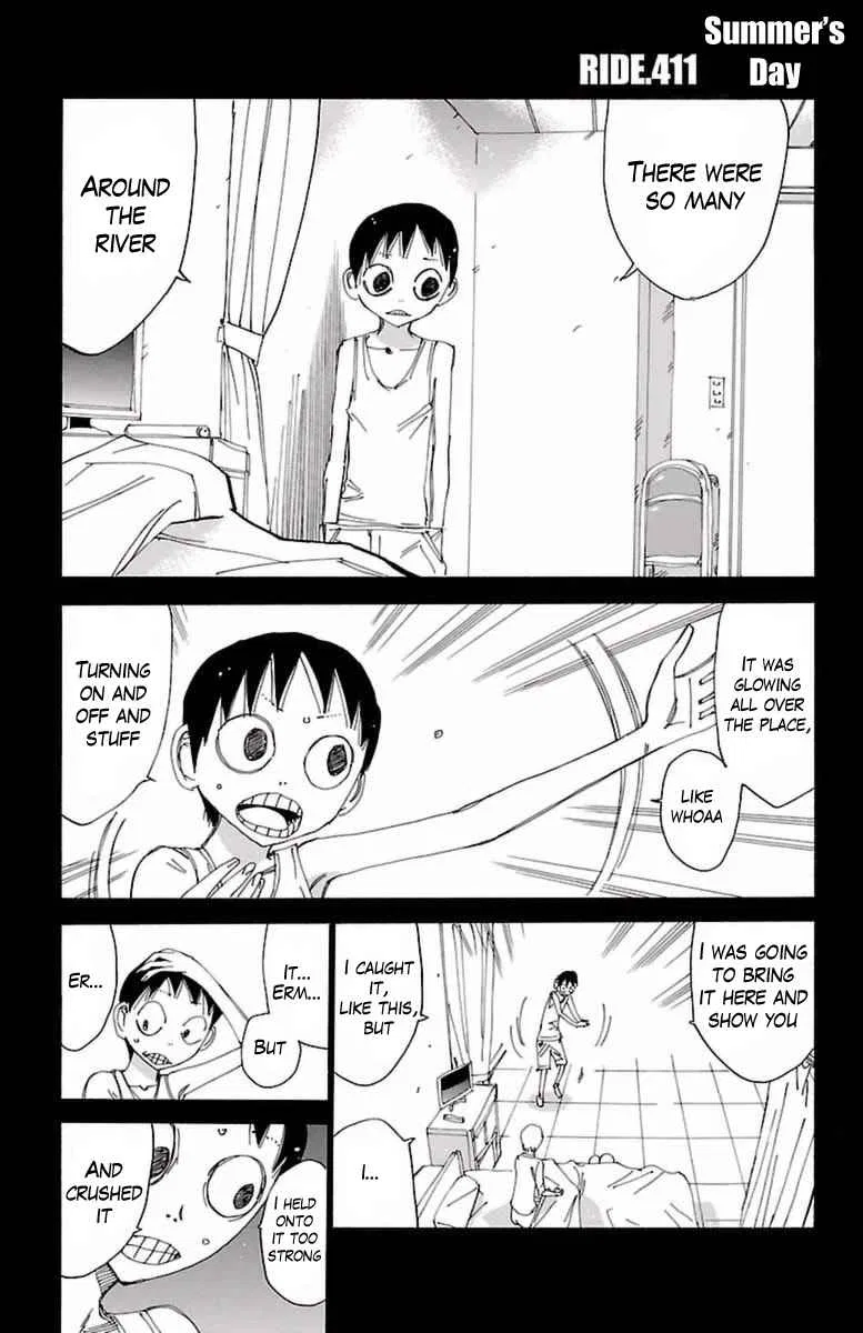 Yowamushi Pedal Chapter 411 – Page 1