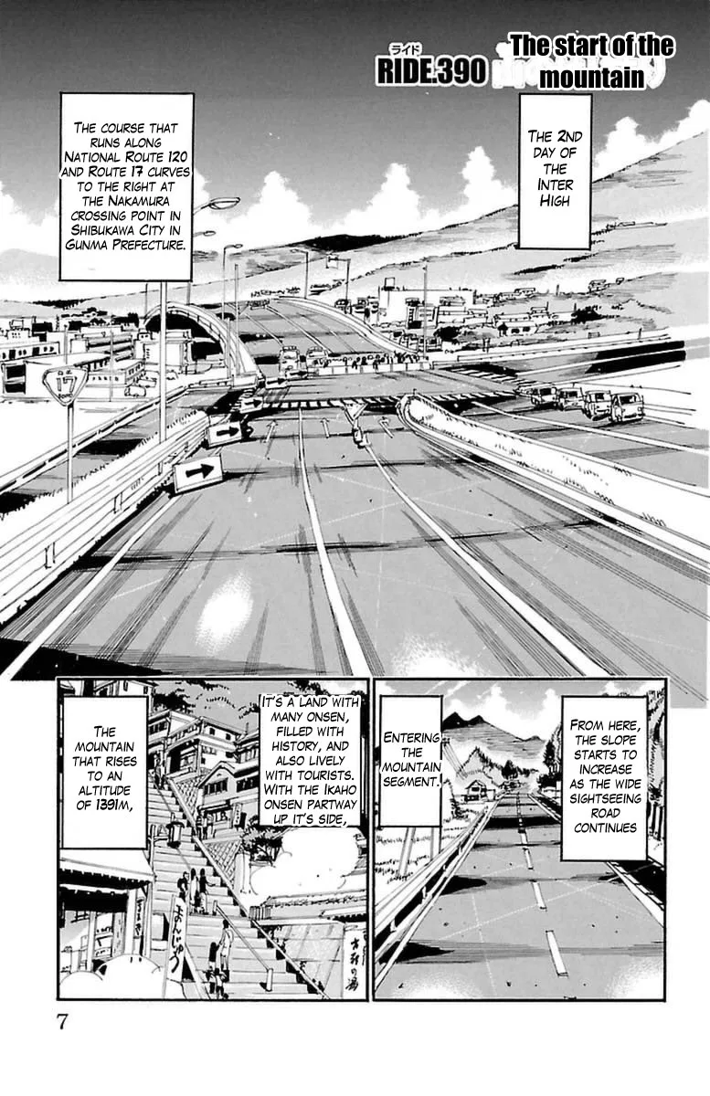 Yowamushi Pedal Chapter 390 – Page 1