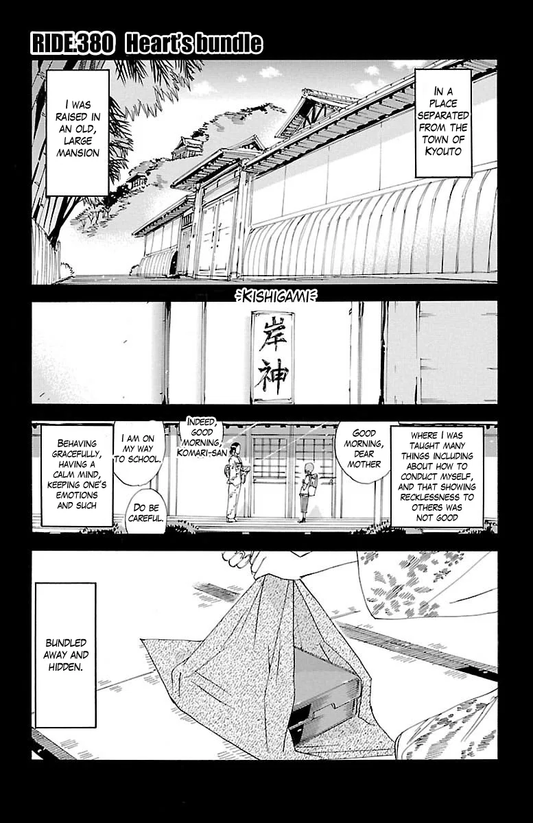 Yowamushi Pedal Chapter 380 – Page 1