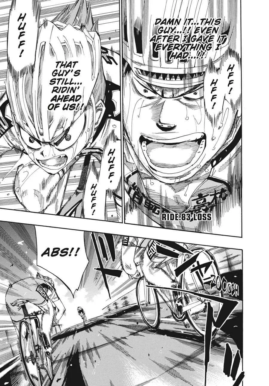 Yowamushi Pedal Chapter 83 – Page 1