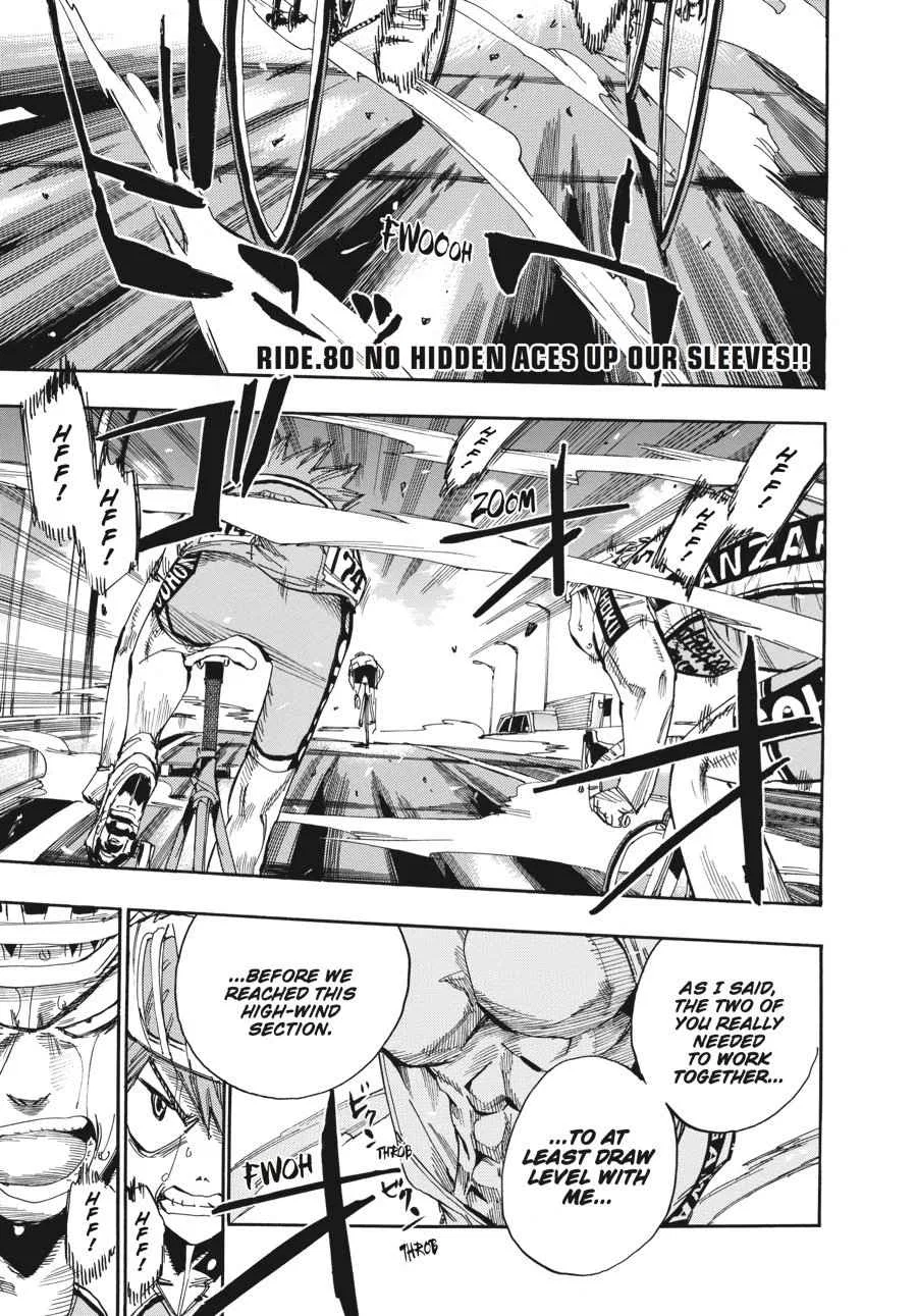 Yowamushi Pedal Chapter 80 – Page 1