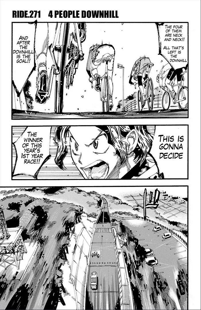 Yowamushi Pedal Chapter 271 – Page 1