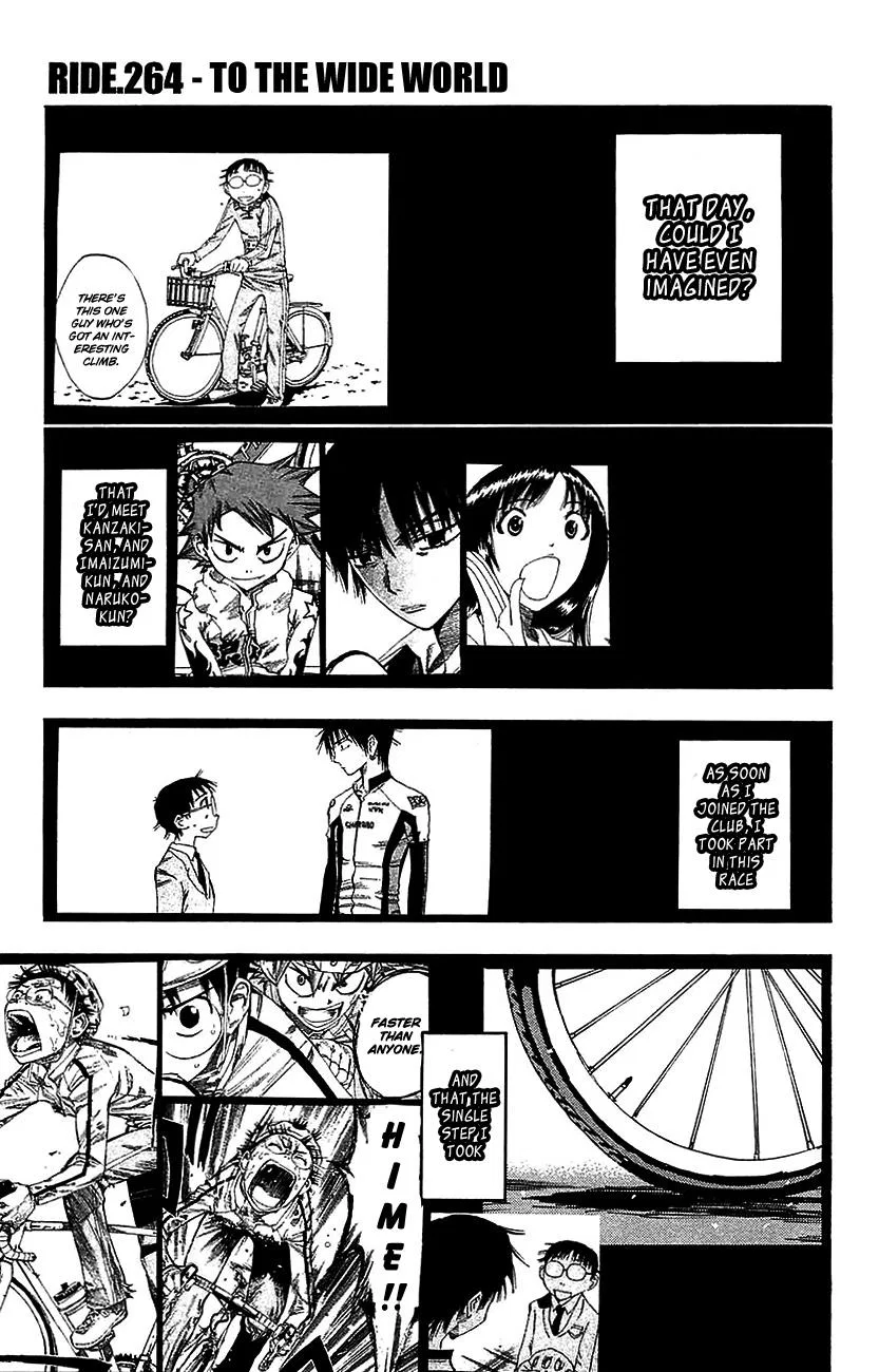 Yowamushi Pedal Chapter 264 – Page 1