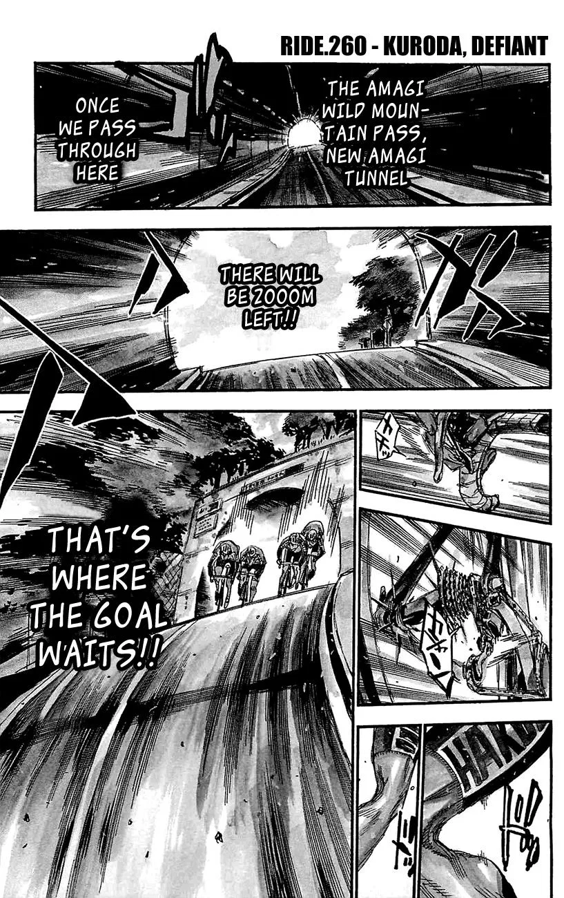 Yowamushi Pedal Chapter 260 – Page 1