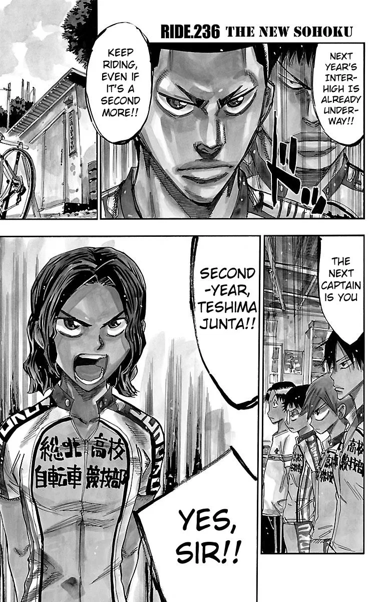 Yowamushi Pedal Chapter 236 – Page 1