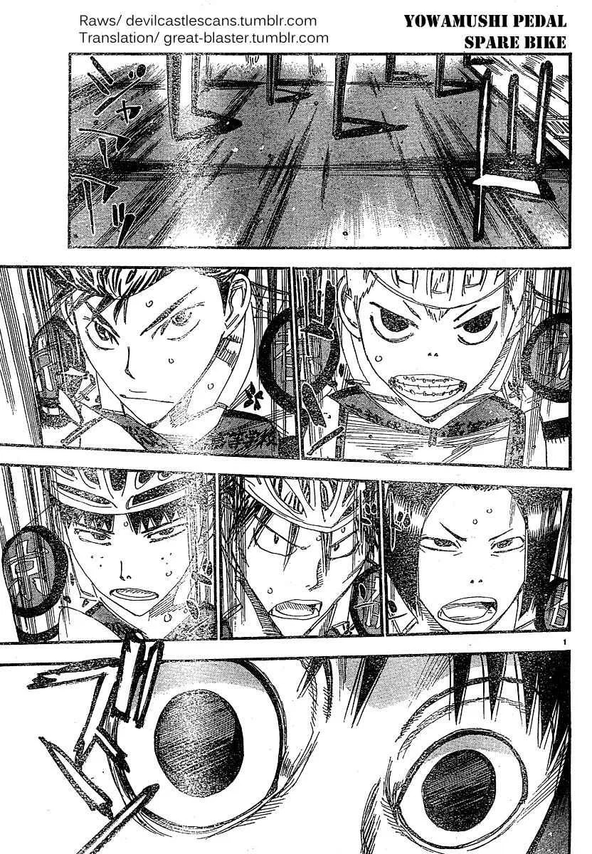 Yowamushi Pedal Chapter 234 – Page 1