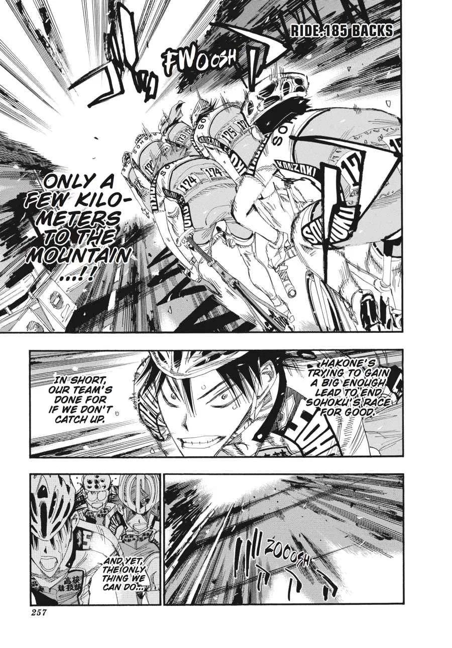 Yowamushi Pedal Chapter 185 – Page 1