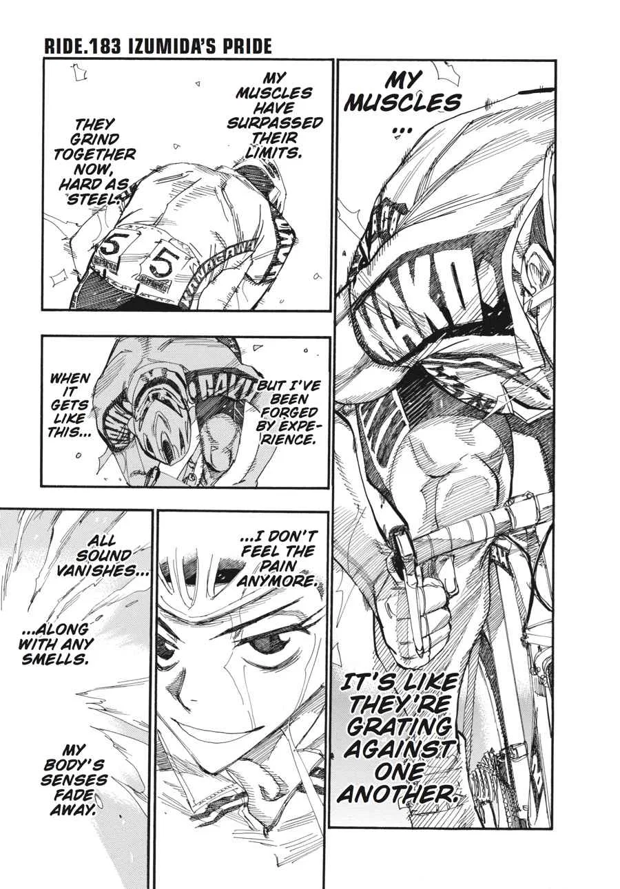 Yowamushi Pedal Chapter 183 – Page 1