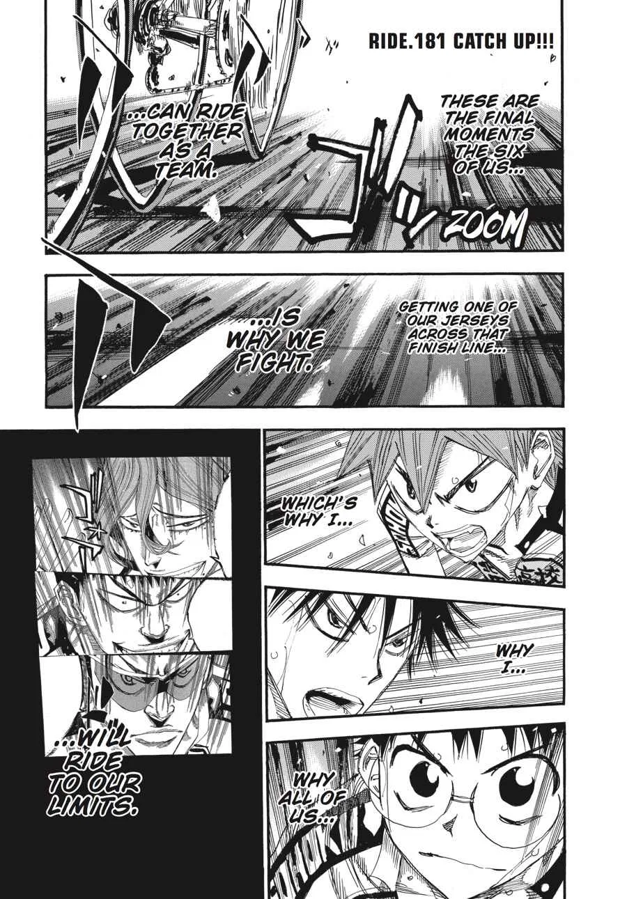 Yowamushi Pedal Chapter 181 – Page 1
