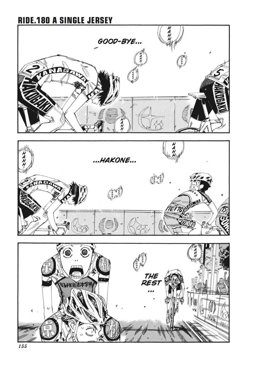 Yowamushi Pedal Chapter 180 – Page 1