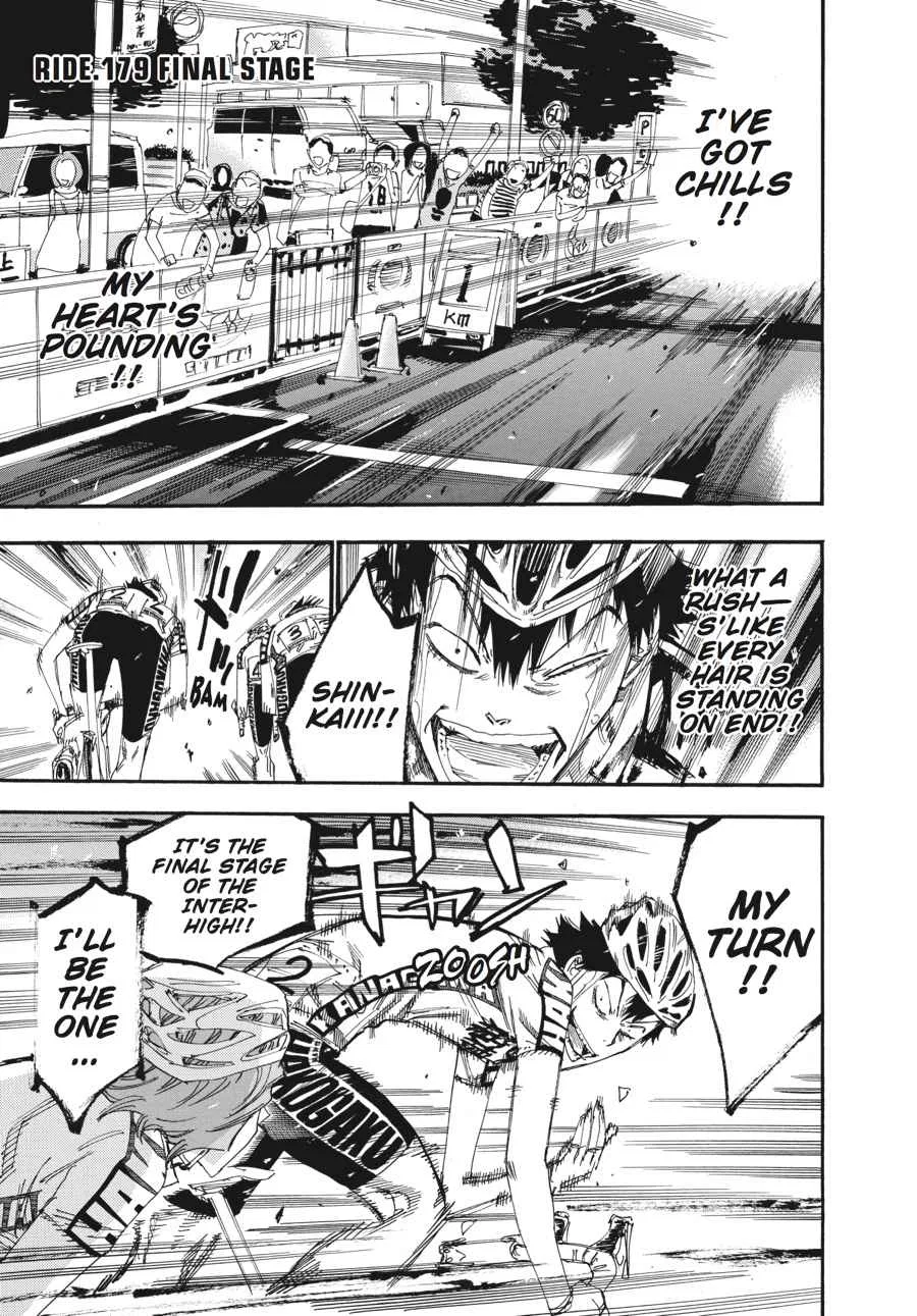 Yowamushi Pedal Chapter 179 – Page 1