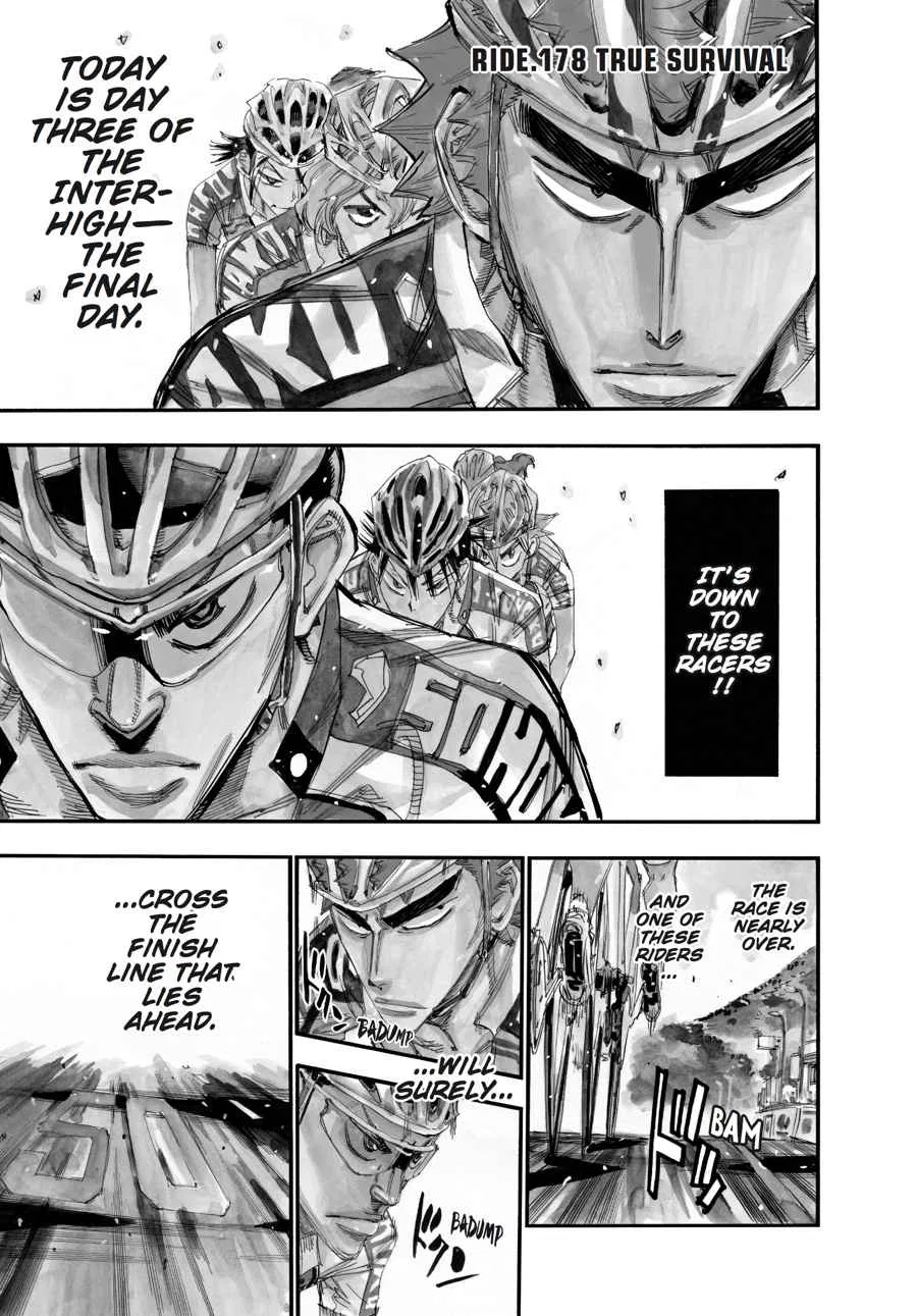 Yowamushi Pedal Chapter 178 – Page 1