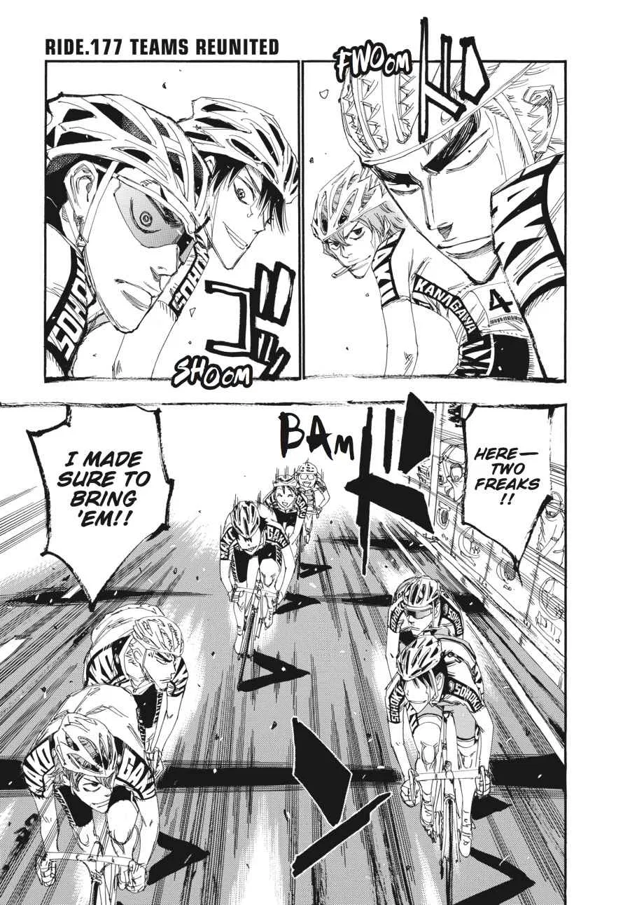 Yowamushi Pedal Chapter 177 – Page 1