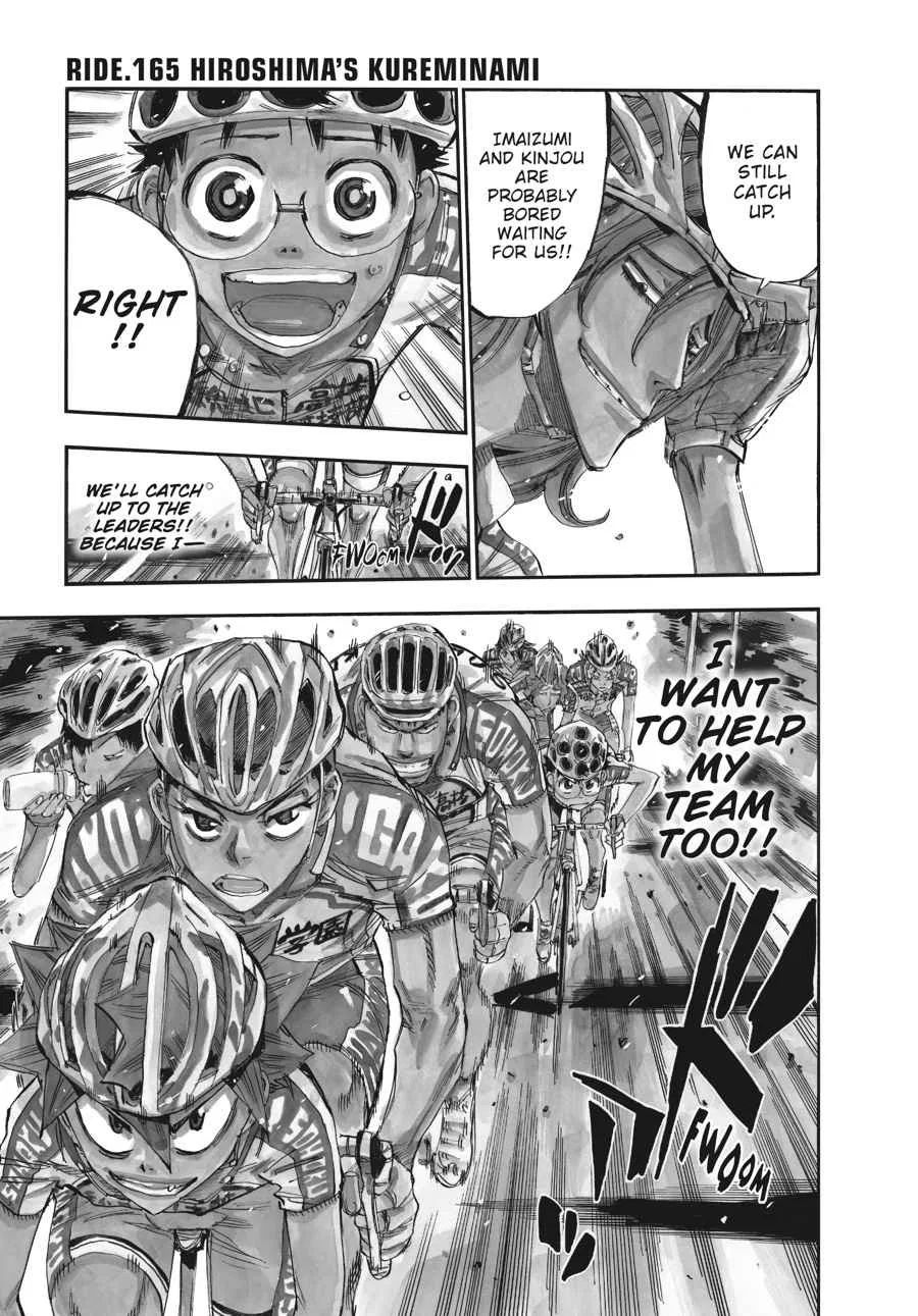 Yowamushi Pedal Chapter 165 – Page 1