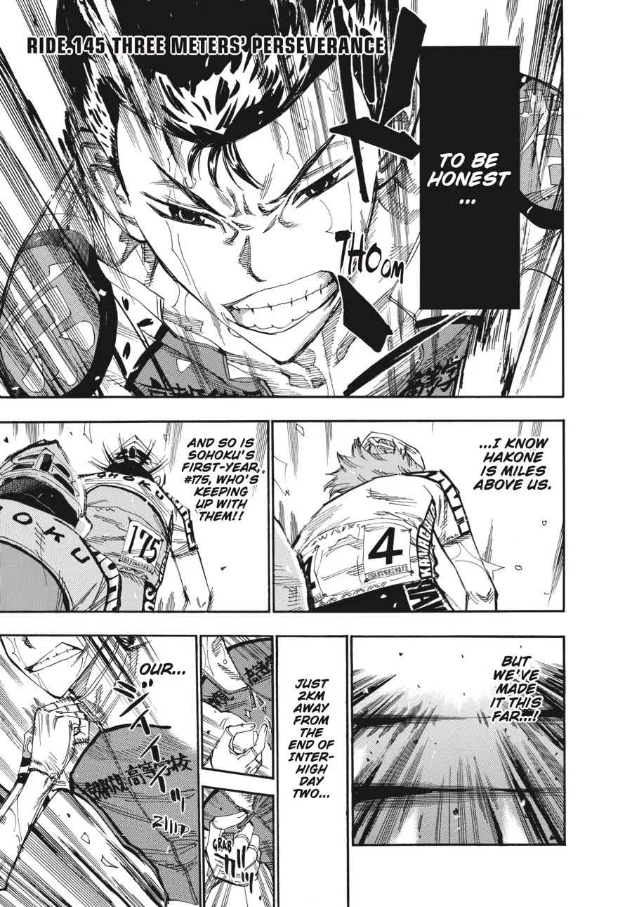 Yowamushi Pedal Chapter 145 – Page 1