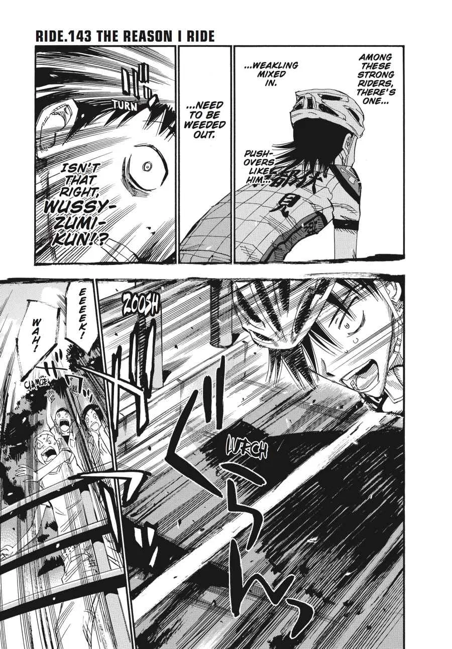 Yowamushi Pedal Chapter 143 – Page 1