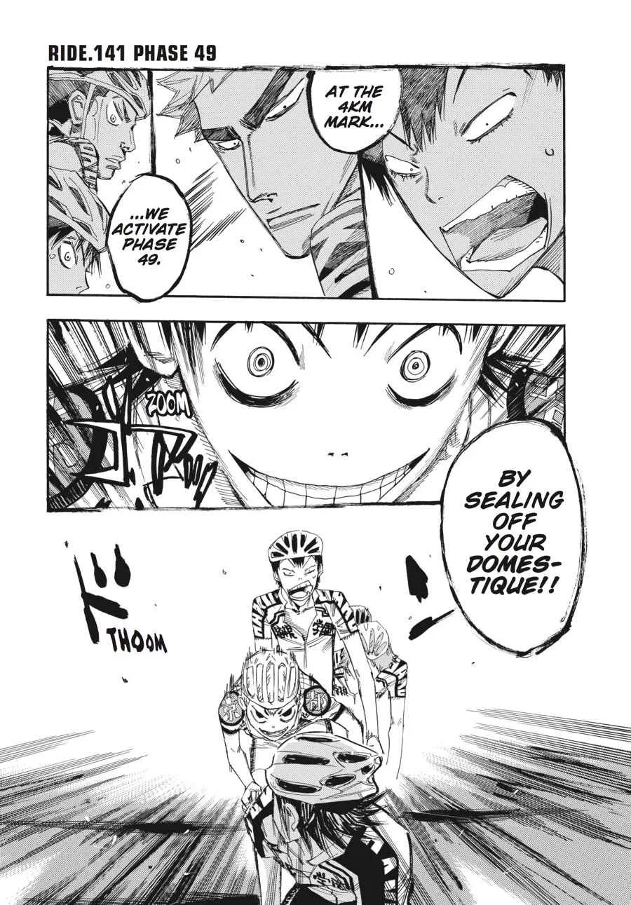 Yowamushi Pedal Chapter 141 – Page 1