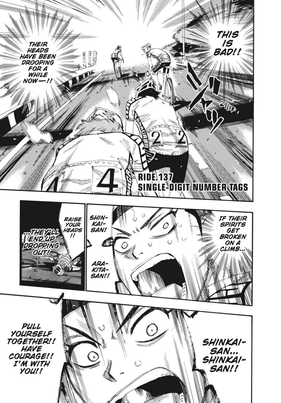 Yowamushi Pedal Chapter 137 – Page 1