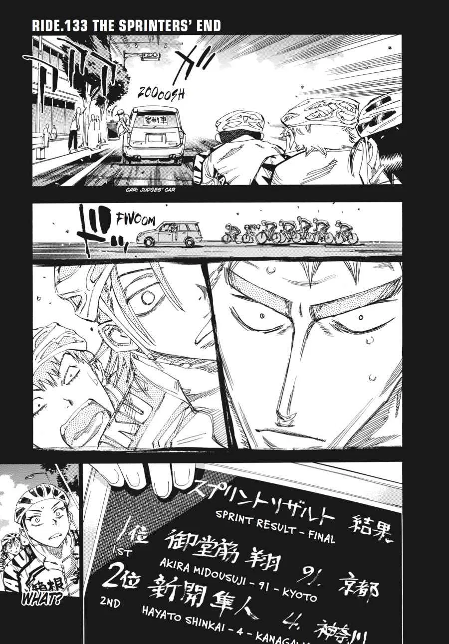 Yowamushi Pedal Chapter 133 – Page 1