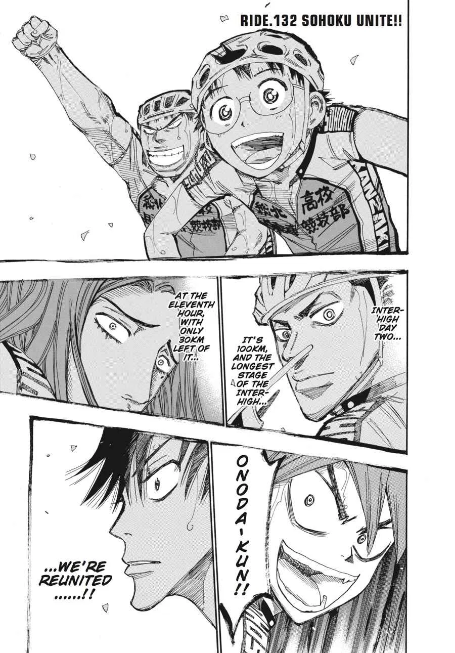 Yowamushi Pedal Chapter 132 – Page 1