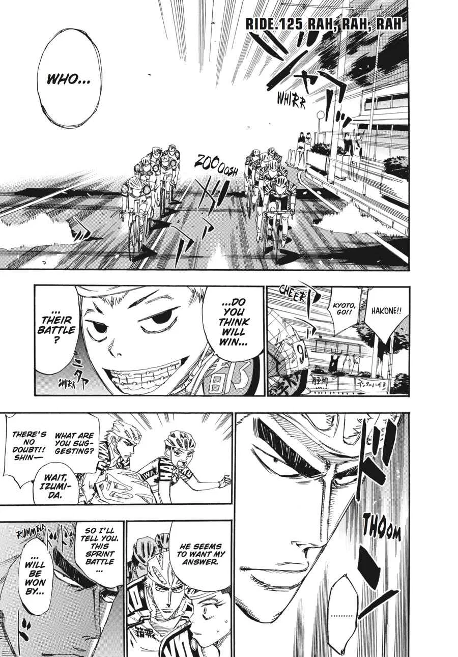 Yowamushi Pedal Chapter 125 – Page 1
