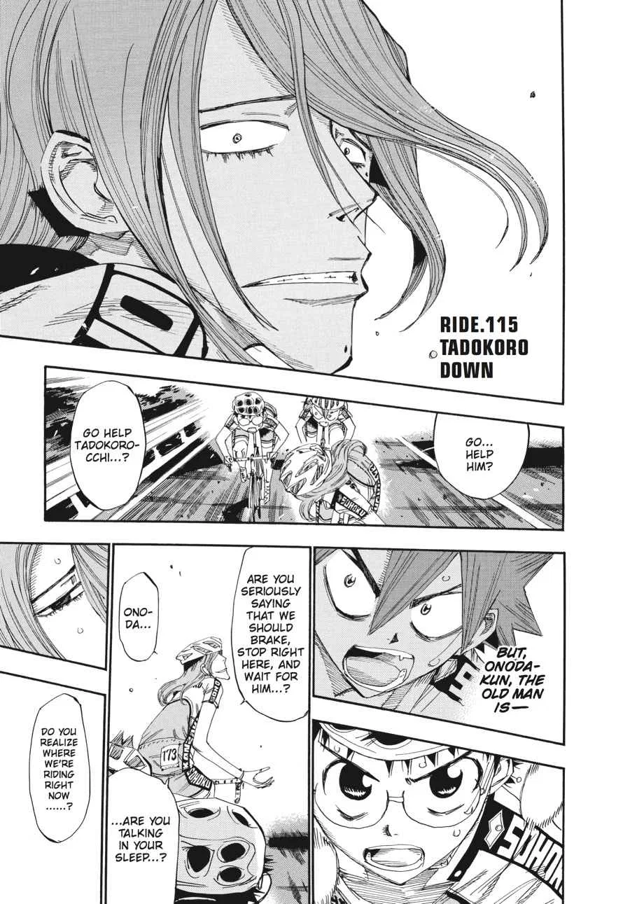 Yowamushi Pedal Chapter 115 – Page 1