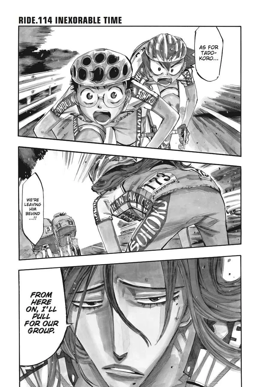 Yowamushi Pedal Chapter 114 – Page 1