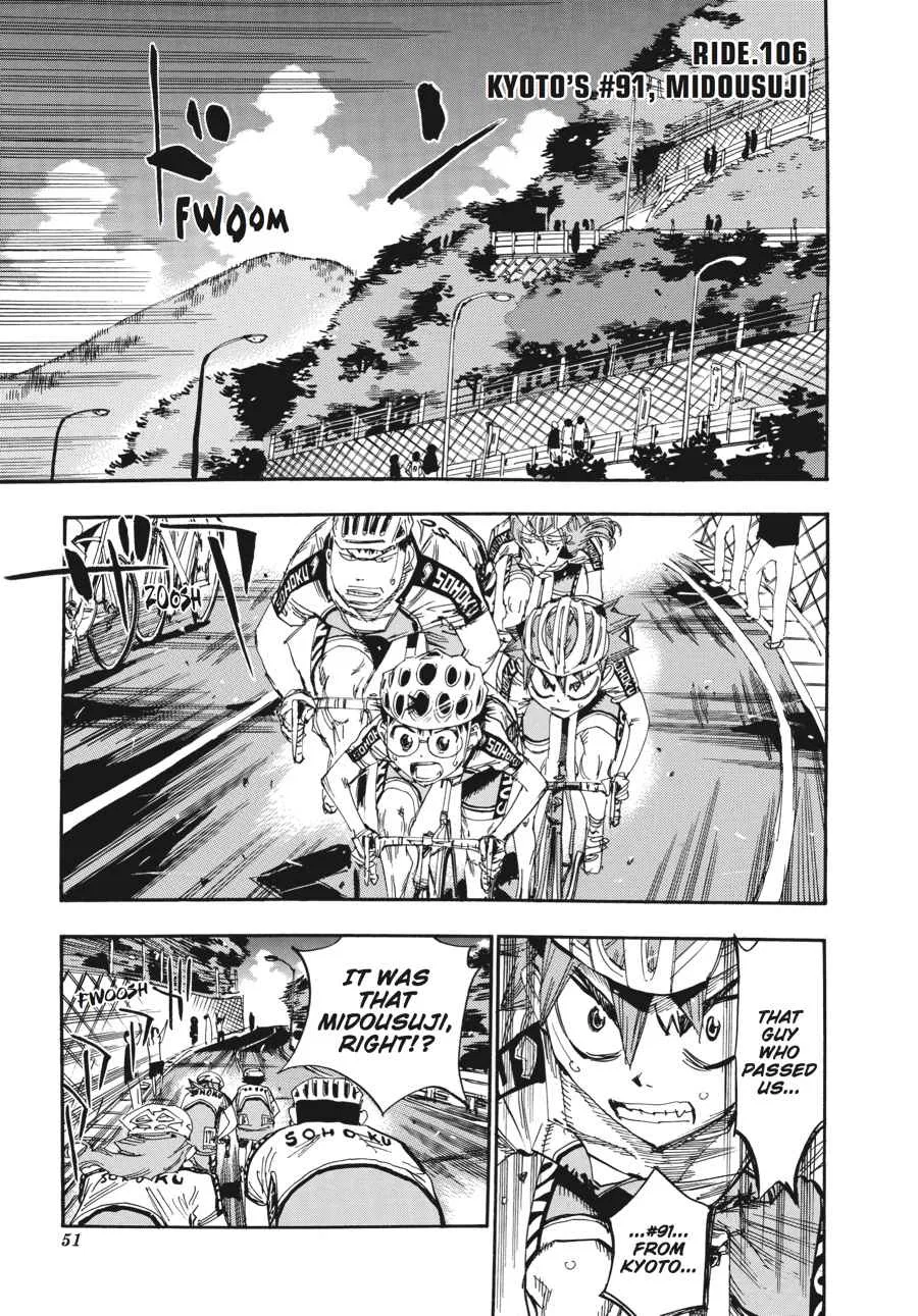 Yowamushi Pedal Chapter 106 – Page 1