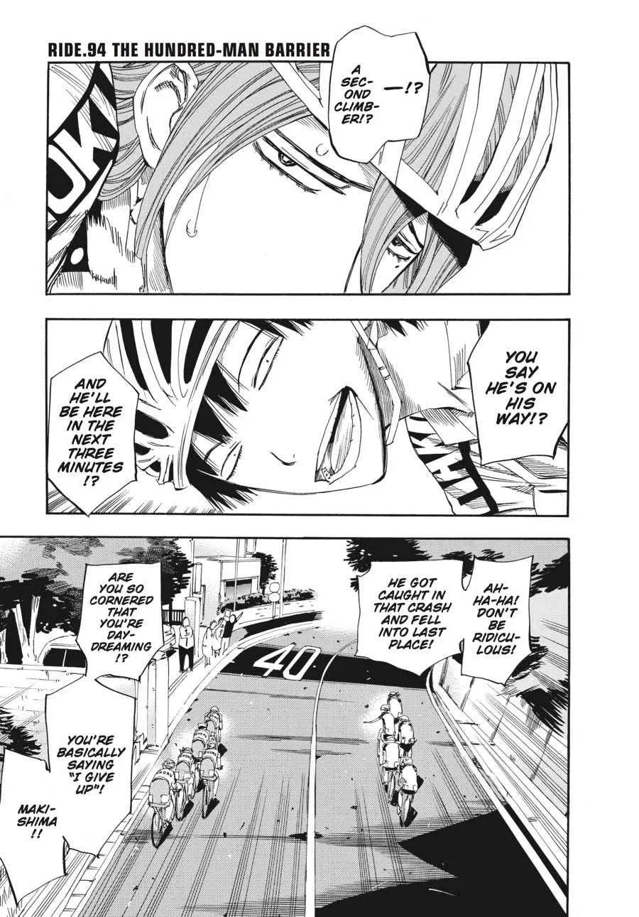 Yowamushi Pedal Chapter 94 – Page 1
