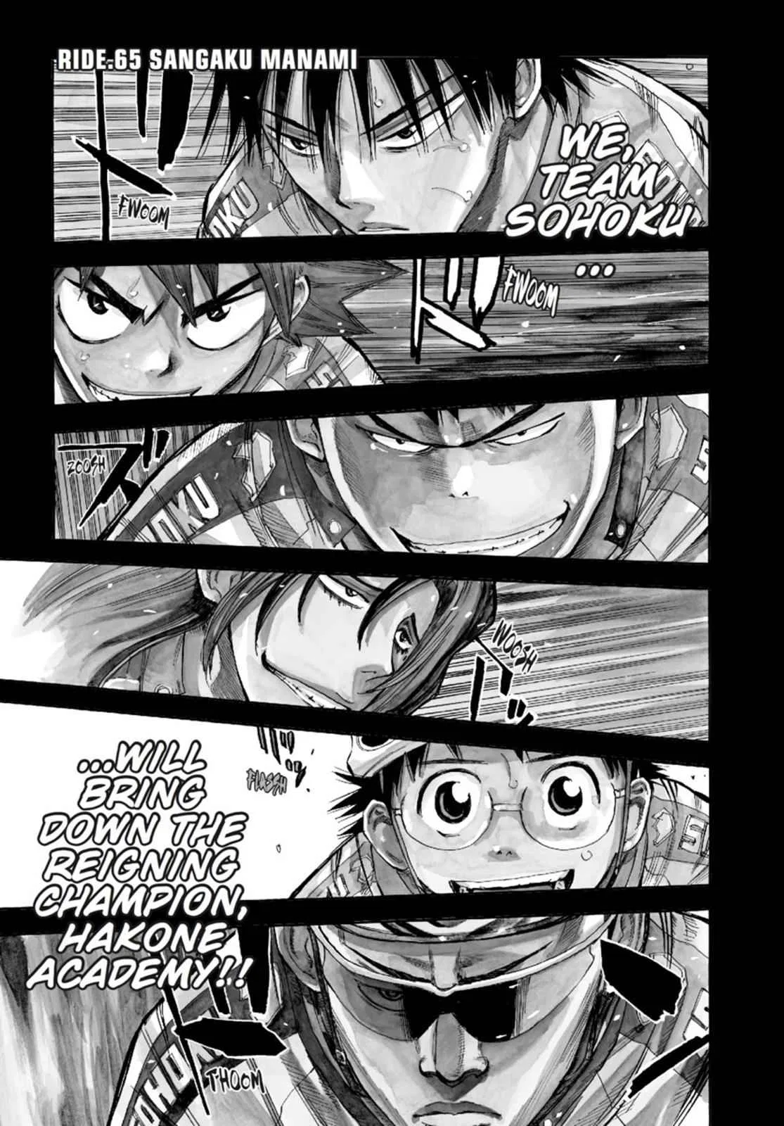 Yowamushi Pedal Chapter 65 – Page 1
